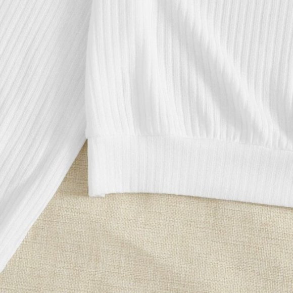 White pullover sweater - Picture 3 of 3